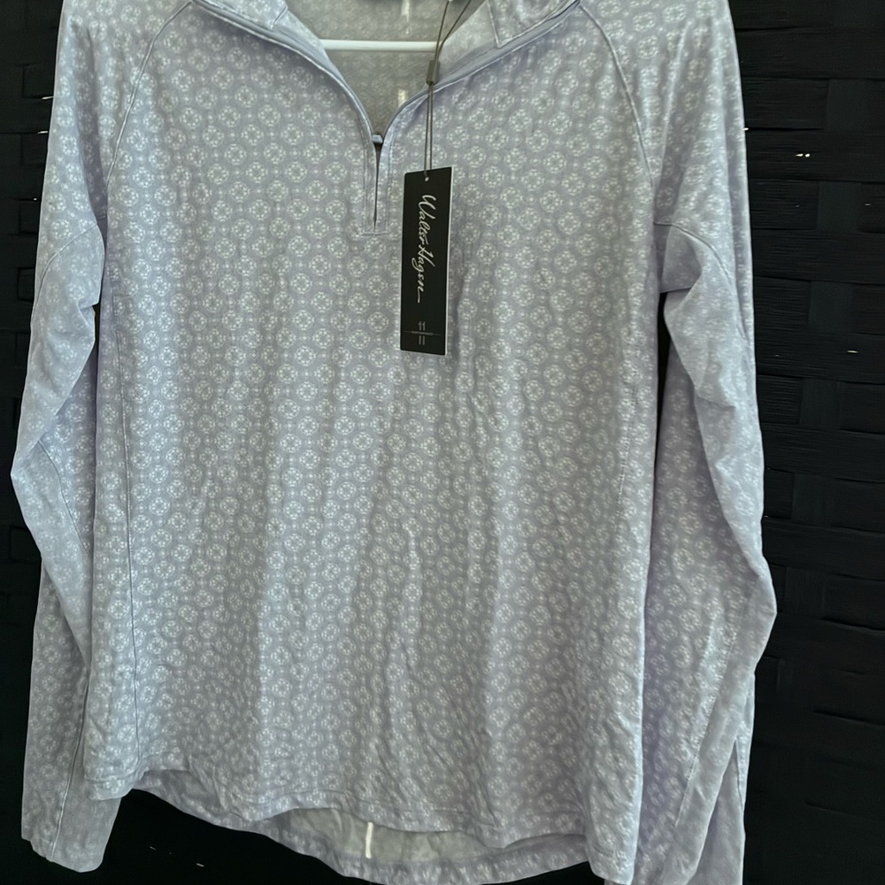 Walter Hagen Light Purple Patterned Shirt